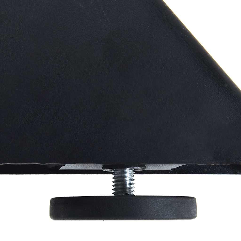Gamba per Tavolo da Pranzo a Ragno Antracite 150x78x(72-73) cm