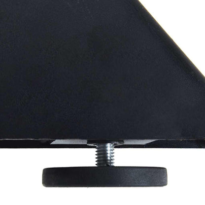 Gamba per Tavolo da Pranzo a Ragno Antracite 150x78x(72-73) cm