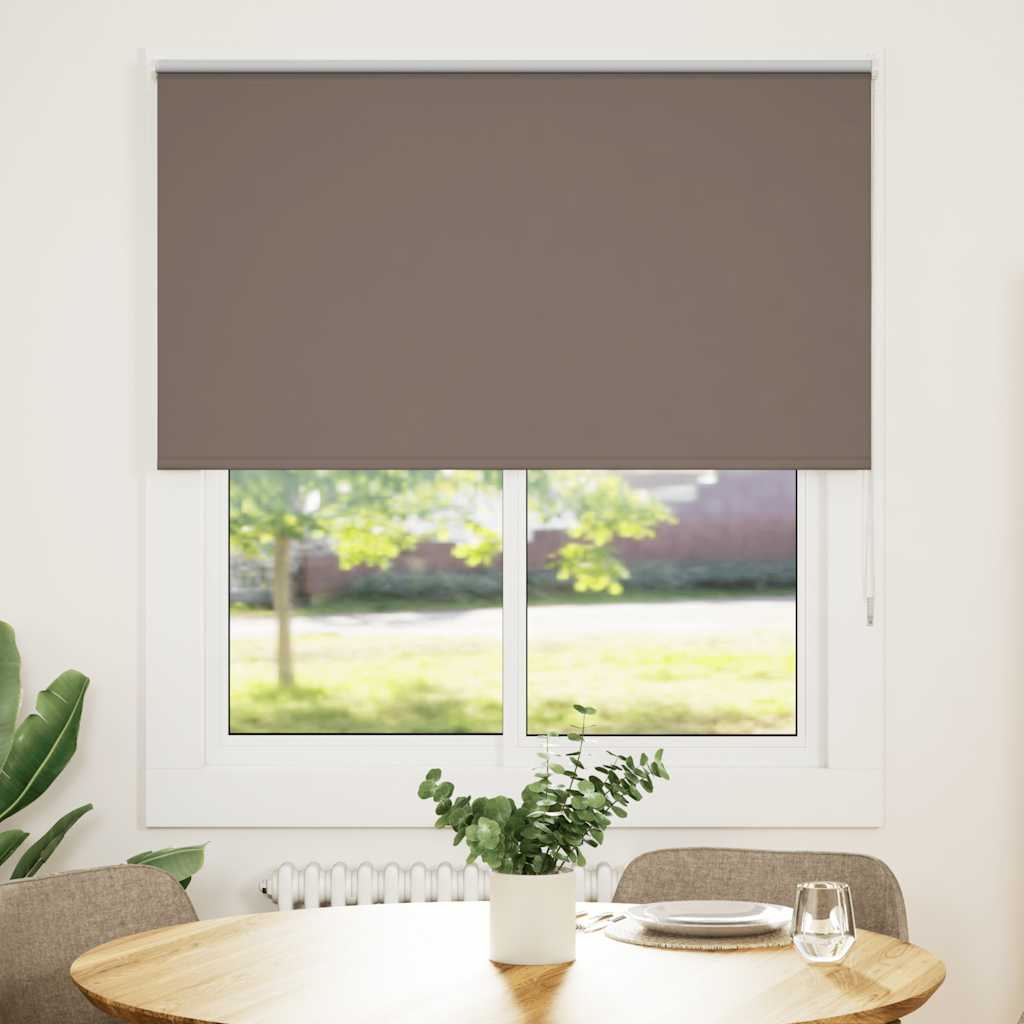Tenda a Rullo Oscurante 120x130 cm Larghezza Tessuto 116,6 cm | homemem39