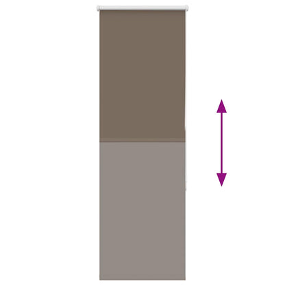 Tenda a Rullo Oscurante 50x150 cm Larghezza Tessuto 45,7 cm