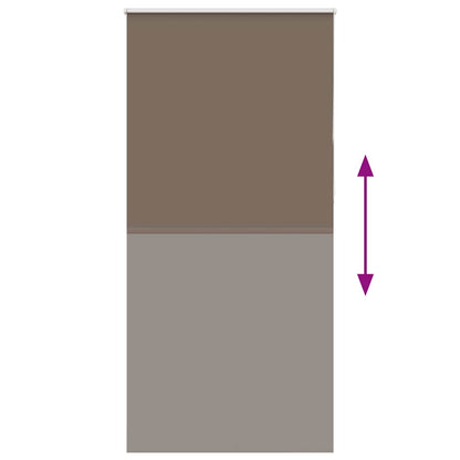 Tenda a Rullo Oscurante 110x230 cm Larghezza Tessuto 105,7 cm
