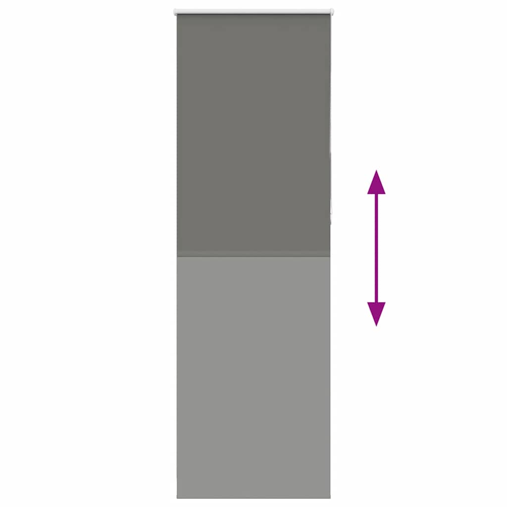 Tenda a Rullo Oscurante 75x210 cm Larghezza Tessuto 70,7 cm