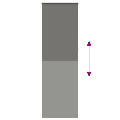 Tenda a Rullo Oscurante 80x210 cm Larghezza Tessuto 75,7 cm