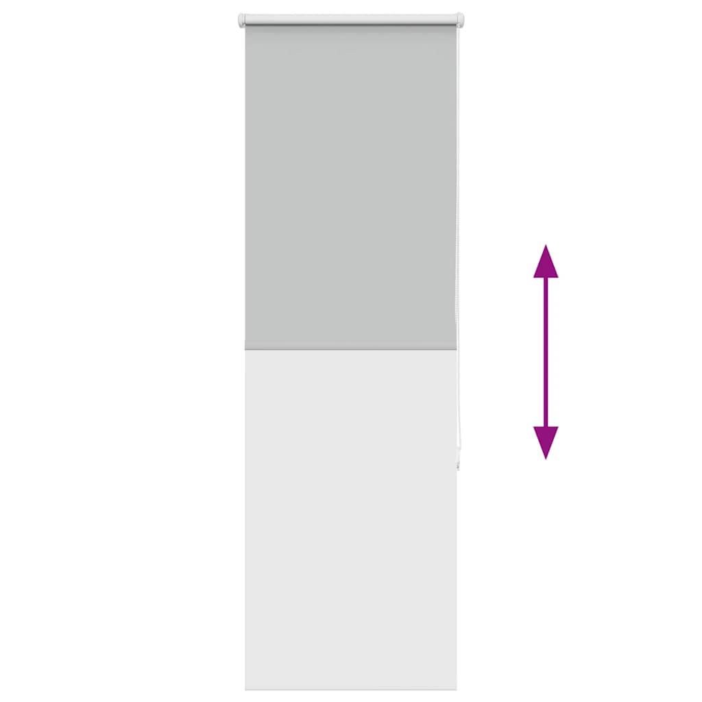 Tenda a Rullo Oscurante 50x130 cm Larghezza Tessuto 45,7 cm