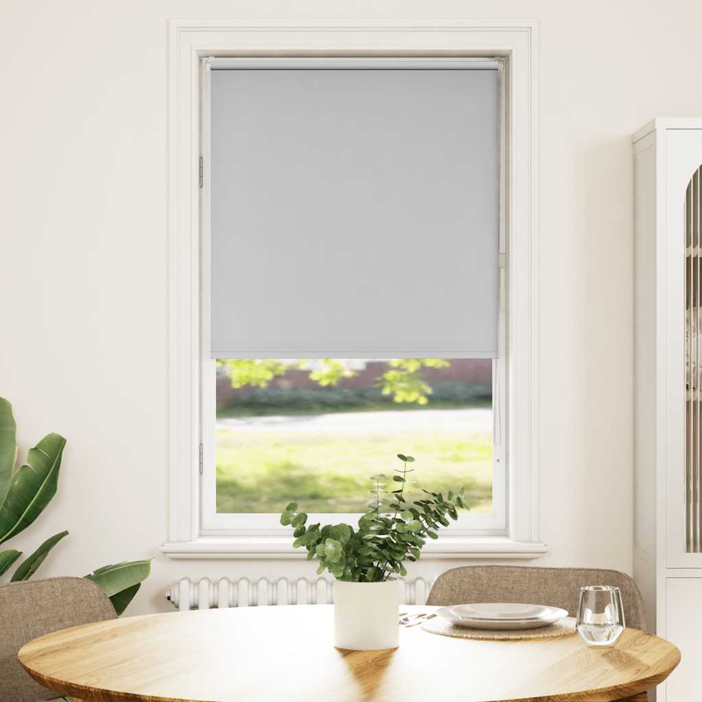 Tenda a Rullo Oscurante 80x130 cm Larghezza Tessuto 75,7 cm