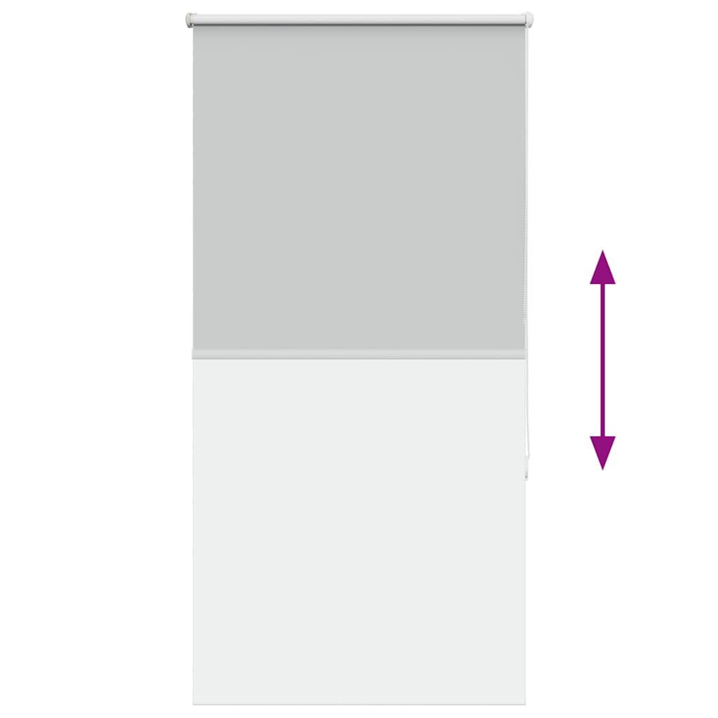 Tenda a Rullo Oscurante 80x175 cm Larghezza Tessuto 75,7 cm