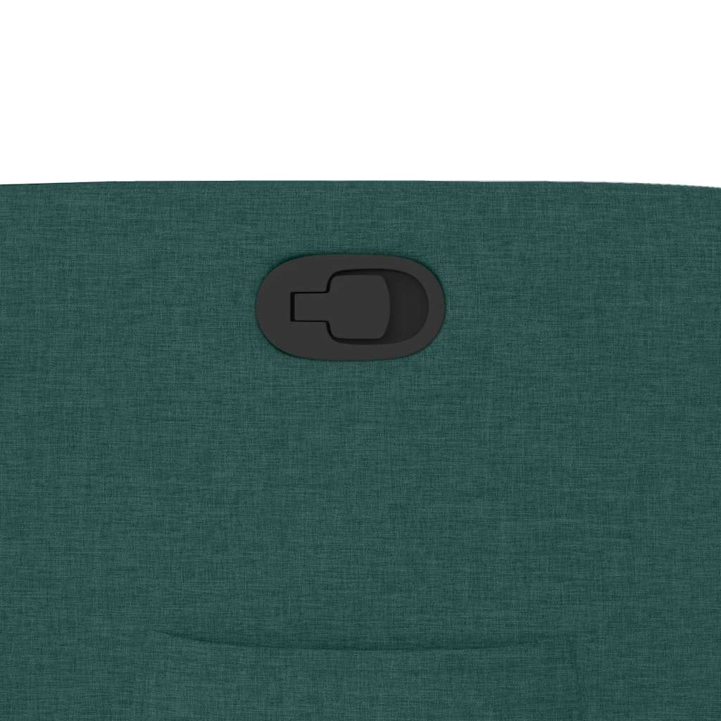 Poltrona Reclinabile in Tessuto Verde Scuro | homemem39