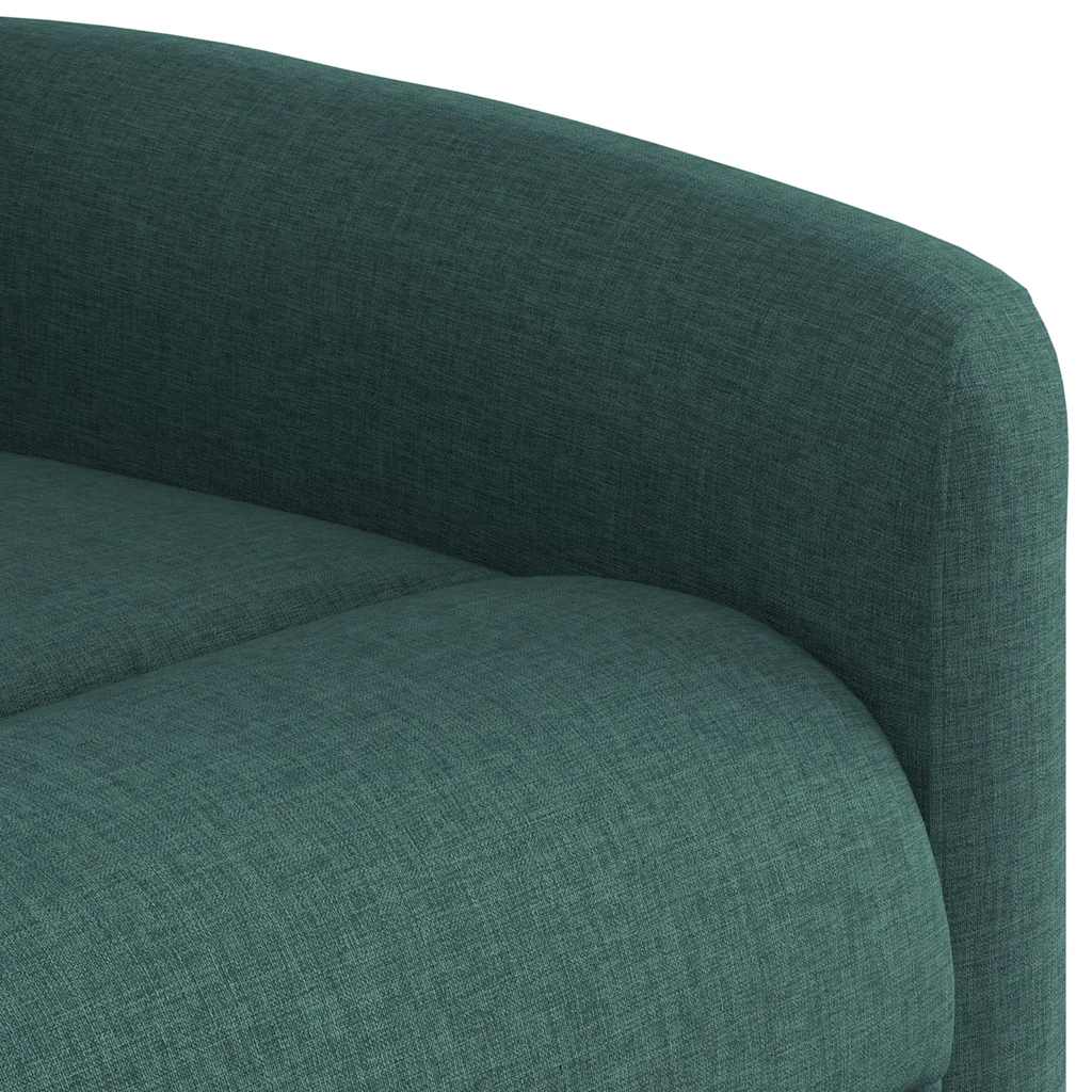 Poltrona Reclinabile in Tessuto Verde Scuro | homemem39