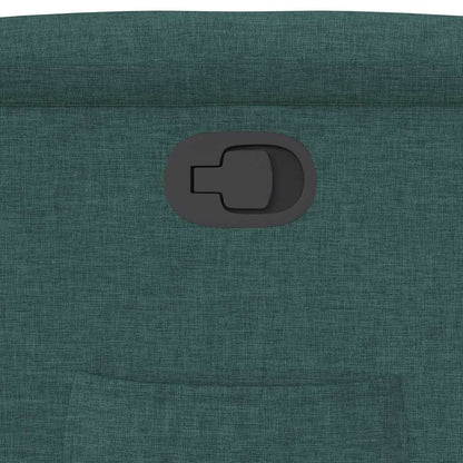 Poltrona Reclinabile in Tessuto Verde Scuro | homemem39