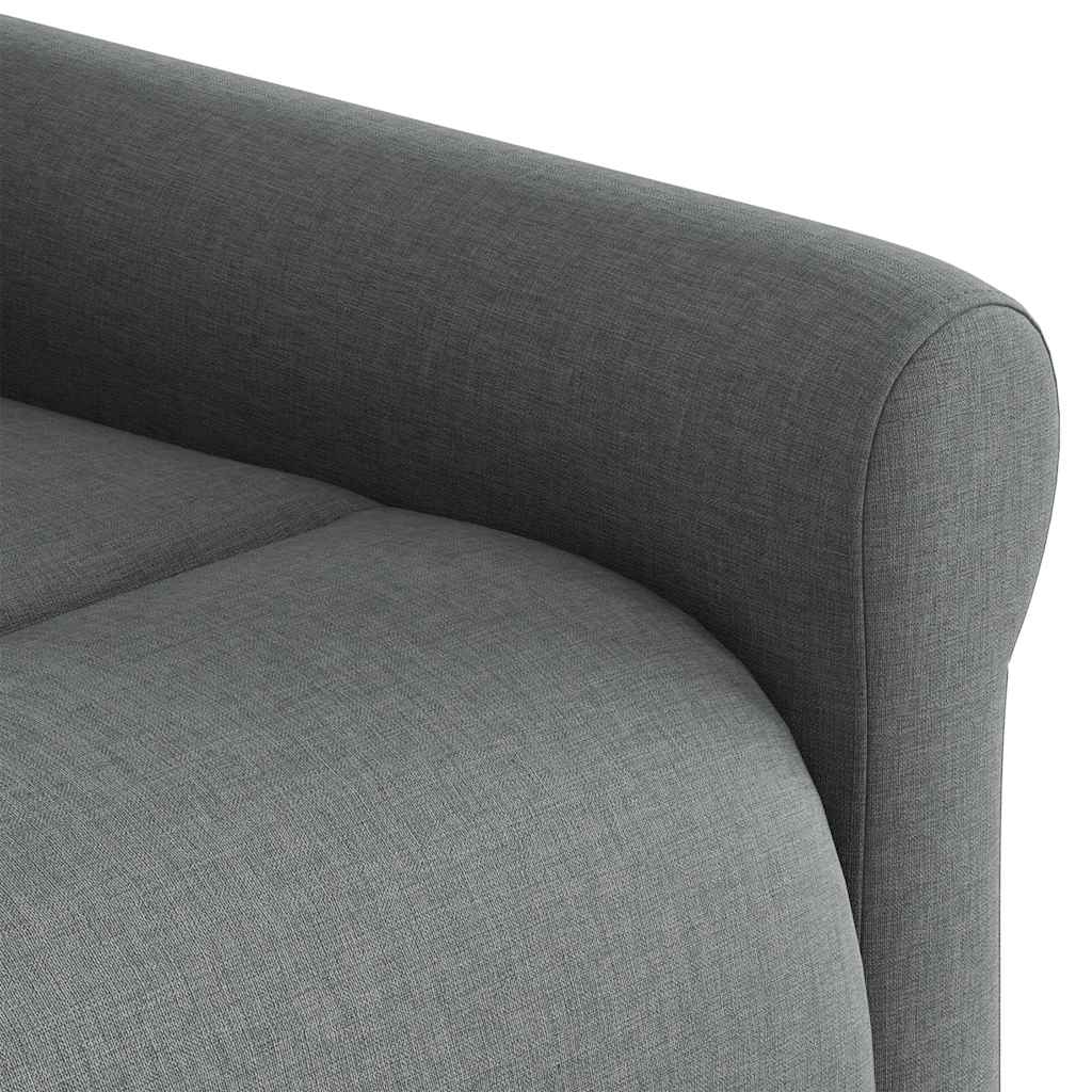 Poltrona Reclinabile in Tessuto Grigio Scuro | homemem39