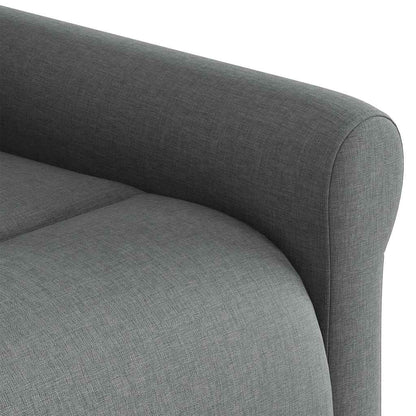 Poltrona Reclinabile in Tessuto Grigio Scuro | homemem39