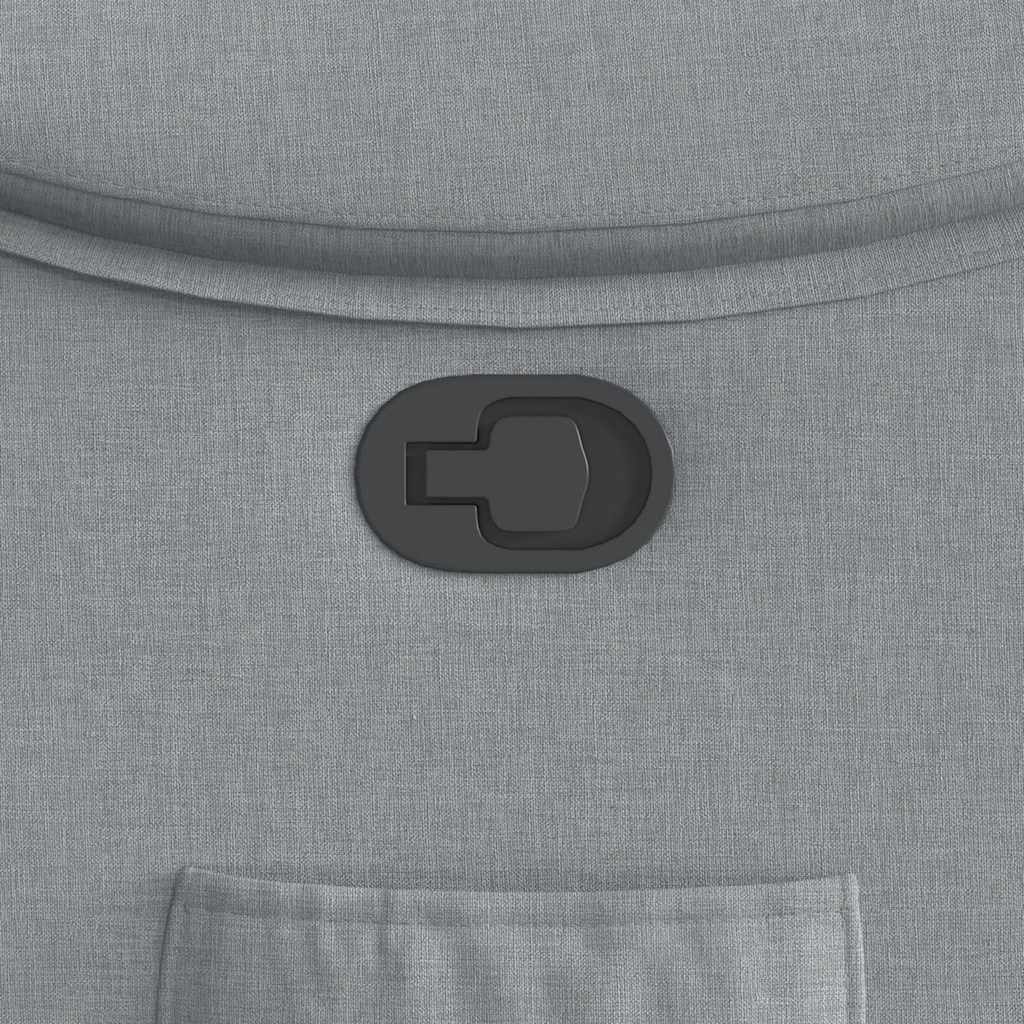 Poltrona Reclinabile in Tessuto Grigio Chiaro - homemem39
