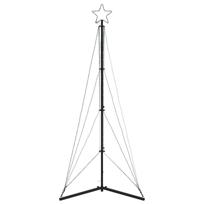 Albero di Natale a LED 363 LED Bianco Freddo 182 cm