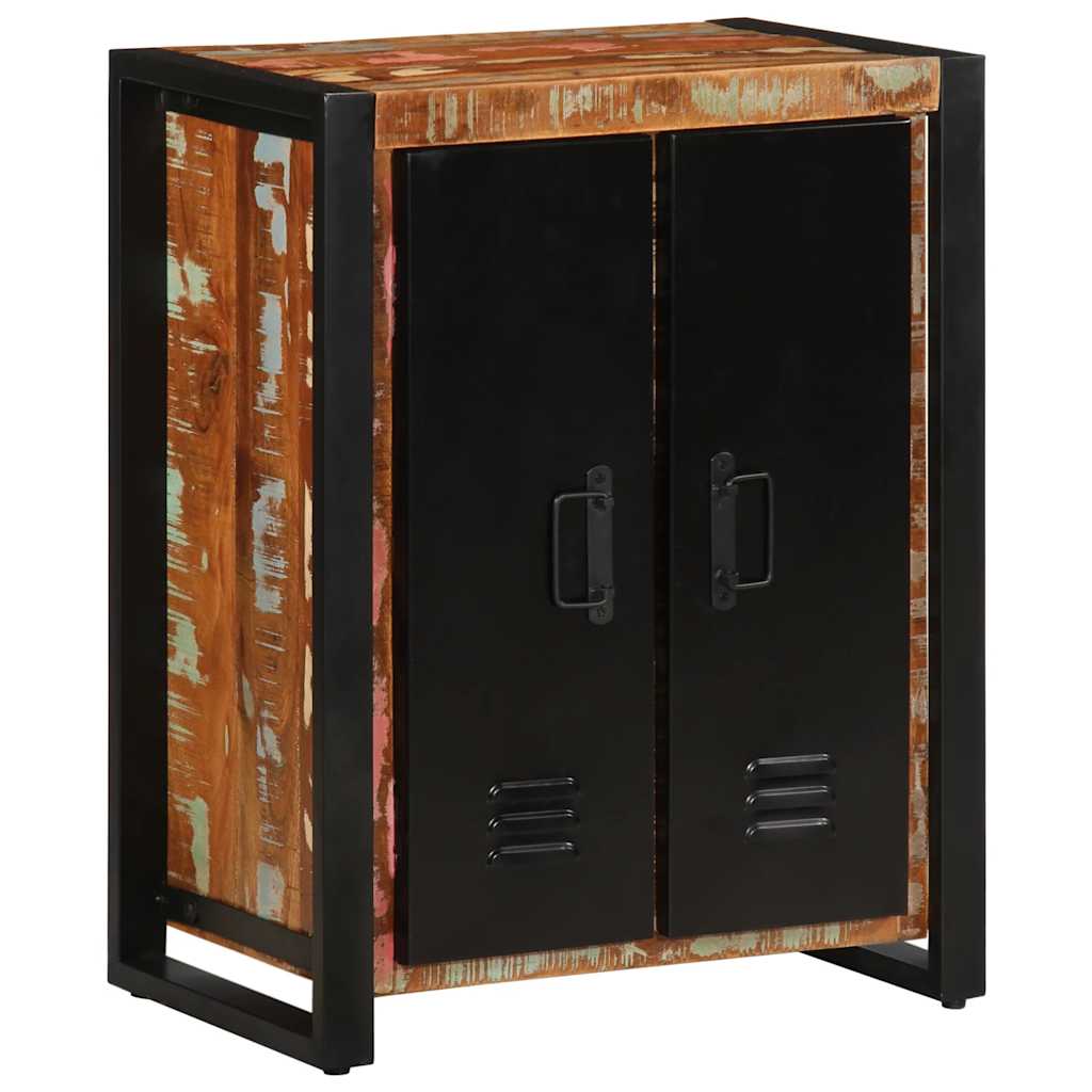 Credenza Multicolore 55x35x70 cm in Legno Massello Recupero - homemem39