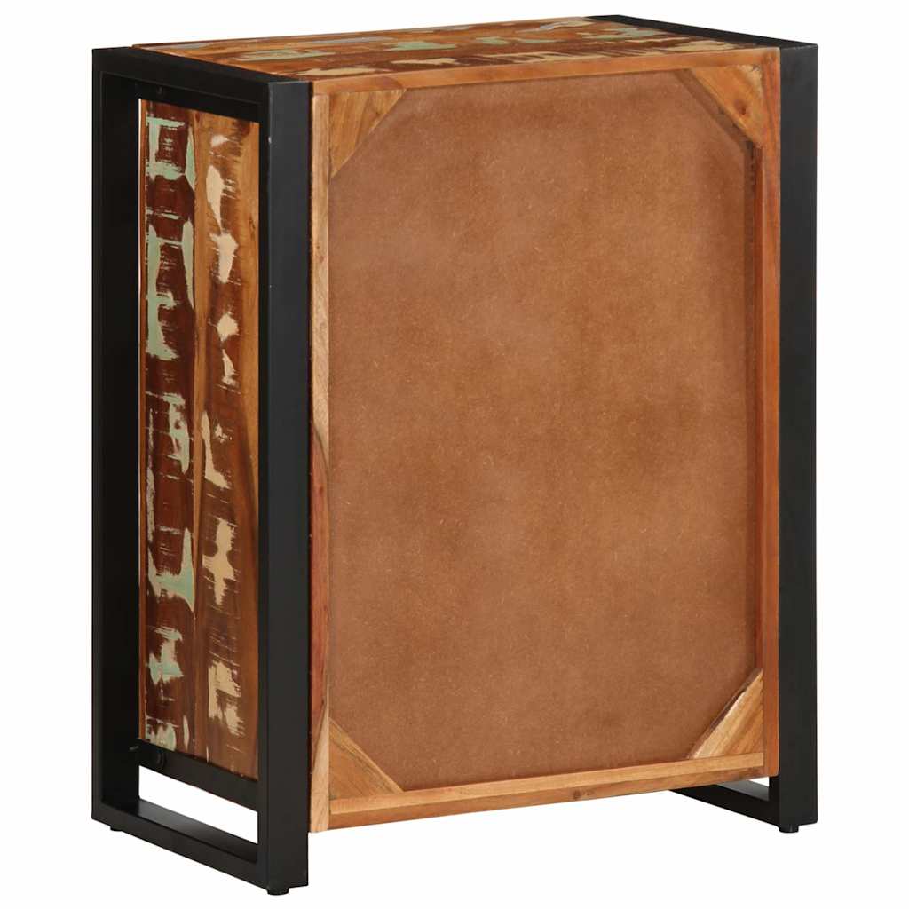 Credenza Multicolore 55x35x70 cm in Legno Massello Recupero - homemem39