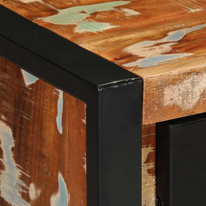 Credenza Multicolore 55x35x70 cm in Legno Massello Recupero - homemem39