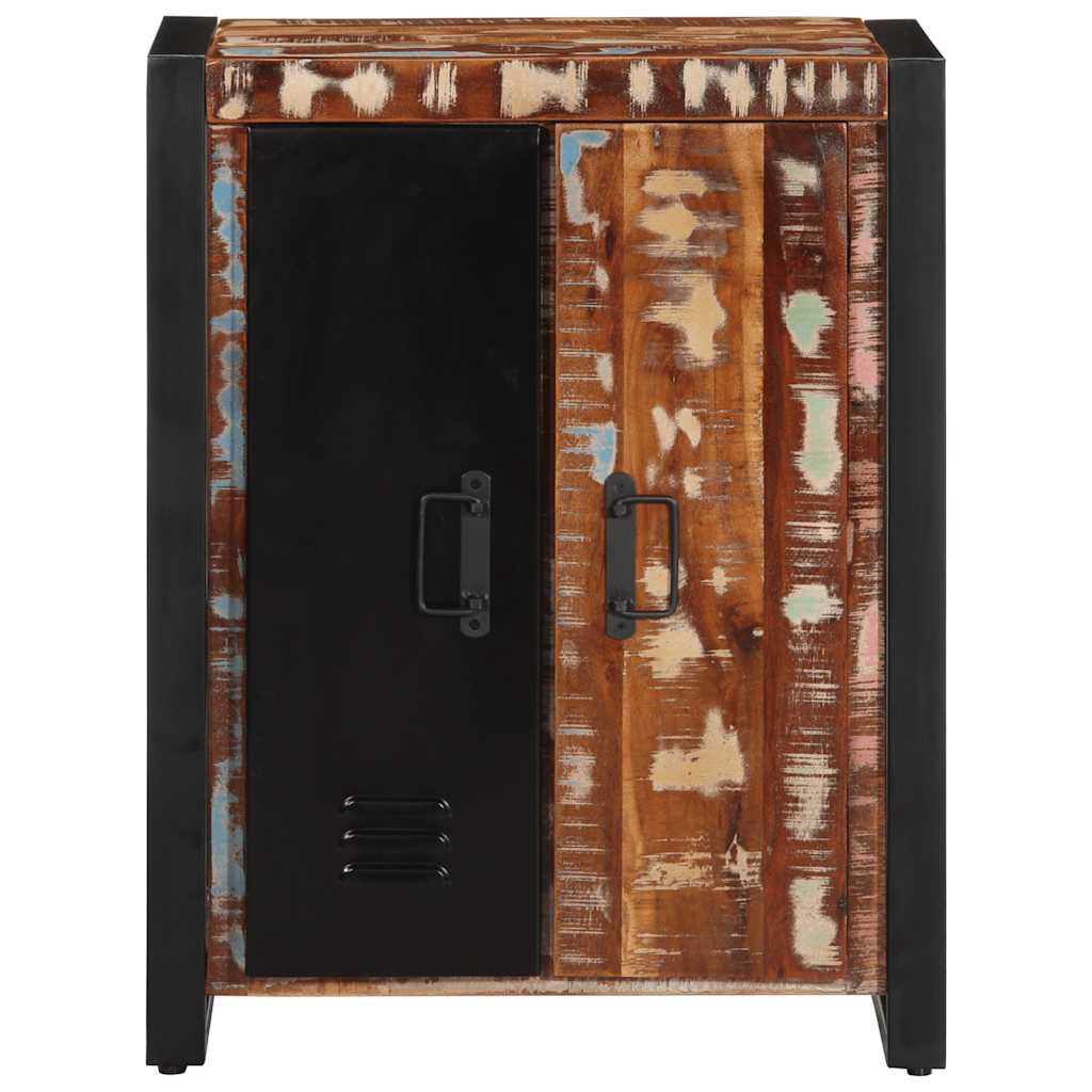 Credenza Multicolore 55x35x70 cm in Legno Massello Recupero - homemem39