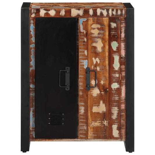 Credenza Multicolore 55x35x70 cm in Legno Massello Recupero - homemem39