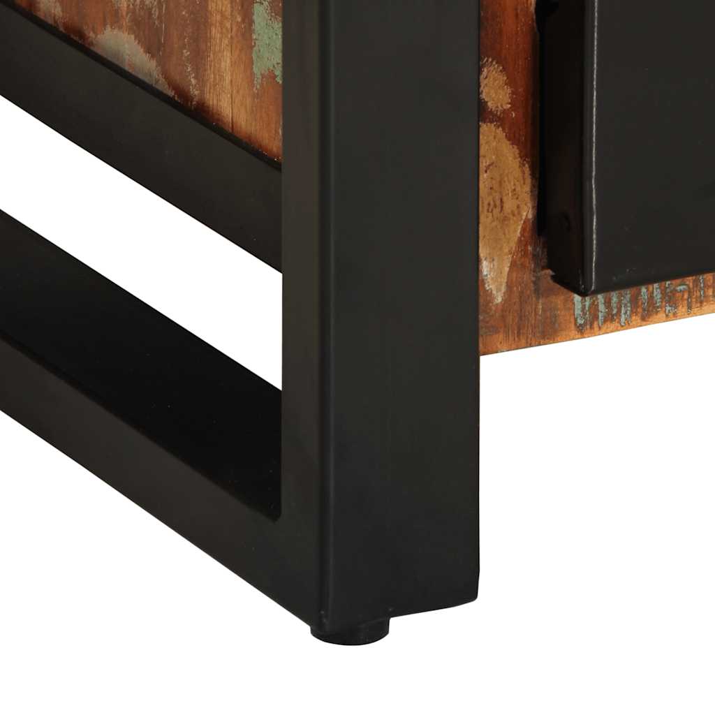 Credenza Multicolore 55x35x70 cm in Legno Massello Recupero - homemem39