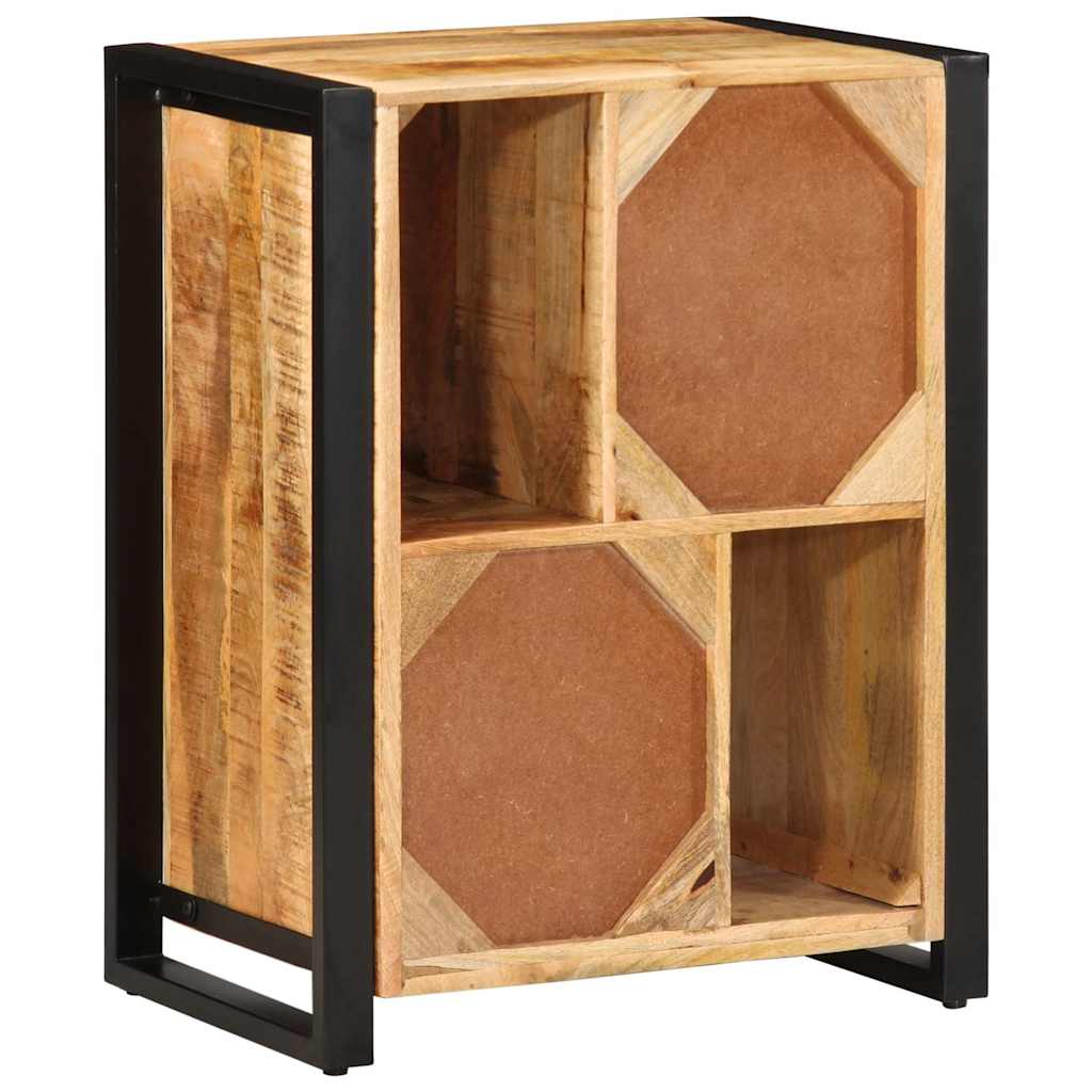 Credenza 55x35x70 cm in Legno Massello di Mango Grezzo - homemem39