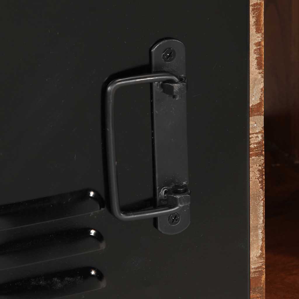 Credenza Multicolore 55x35x70 cm in Legno Massello Recupero - homemem39