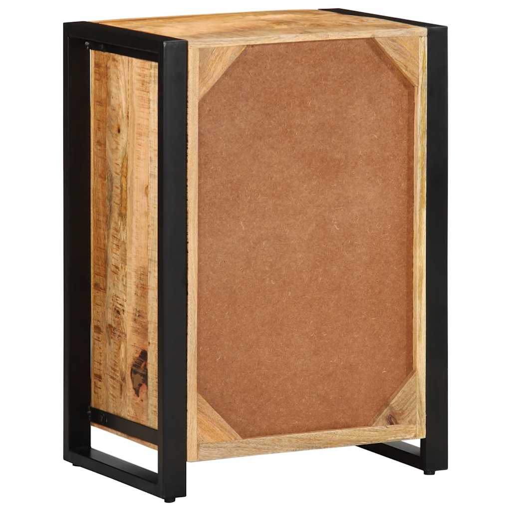 Cassettiera 50x35x70 cm in Legno Massello di Mango Grezzo | homemem39