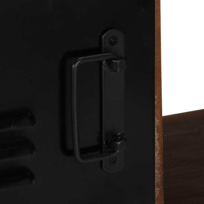 Mobile Porta TV 80x30x35 cm in Legno Massello di Recupero