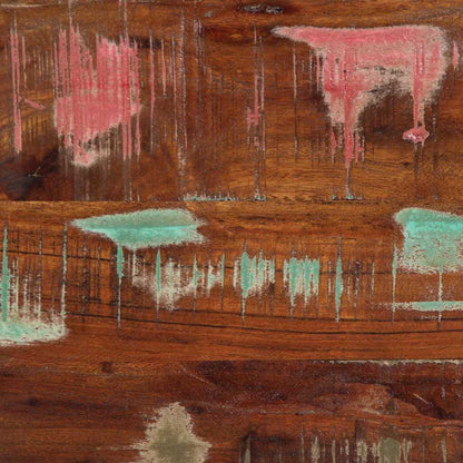 Mobile Porta TV 100x30x25 cm in Legno Massello di Recupero - homemem39