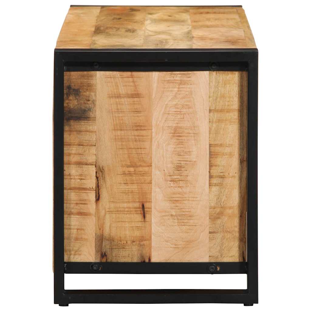 Panca per scarpe Marrone Legno massello di mango