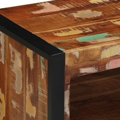 Panca per scarpe Multicolore Legno massello di recupero