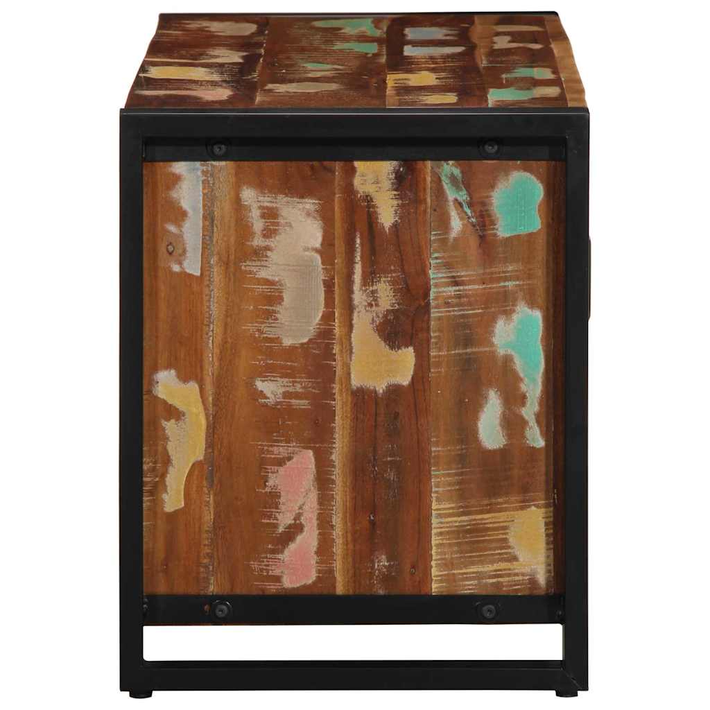 Panca per scarpe Multicolore Legno massello di recupero