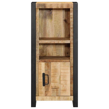 Mobiletto da Bagno 40x30x90 cm Legno Massello Mango Grezzo | homemem39