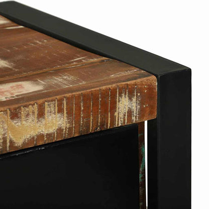 Mobile da Bagno con porta Marrone Legno massello di recupero