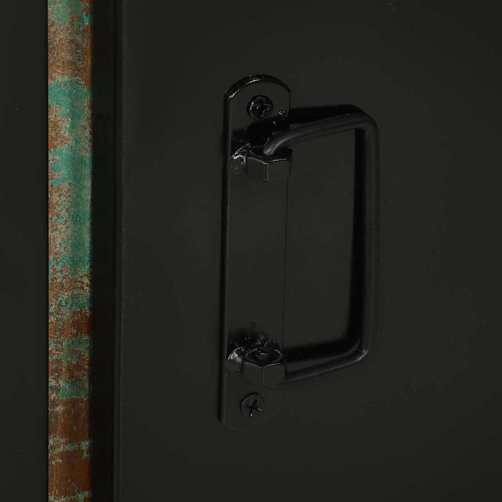 Mobile da Bagno con porta Marrone Legno massello di recupero