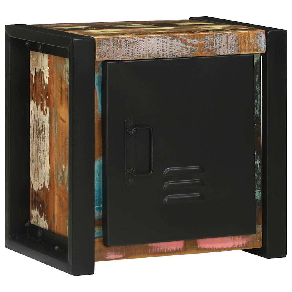 Mobile da Bagno con porta Marrone Legno Recuperato Massello | homemem39