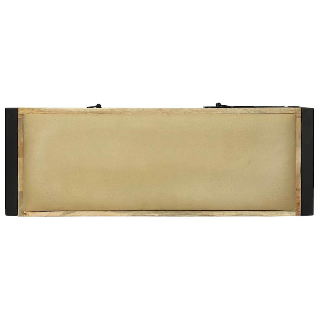 Armadio Panchina Marrone Legno massello di mango