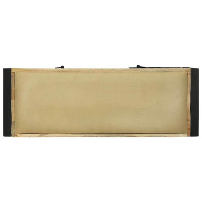 Armadio Panchina Marrone Legno massello di mango