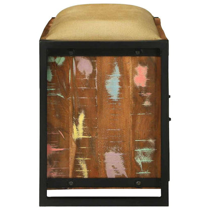 Armadio Panchina Multicolore Legno massello di recupero