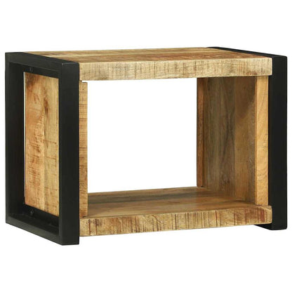Cubetto da Parete Marrone Legno di mango massello | homemem39