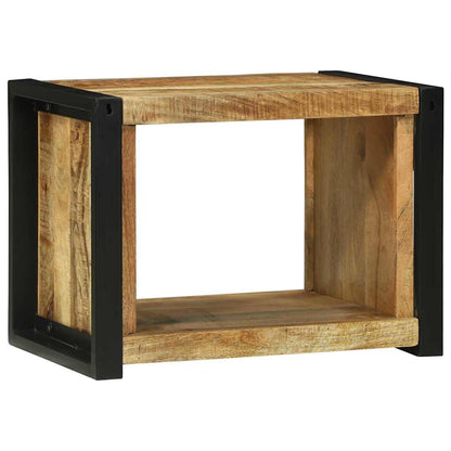 Cubetto da Parete Marrone Legno di mango massello | homemem39