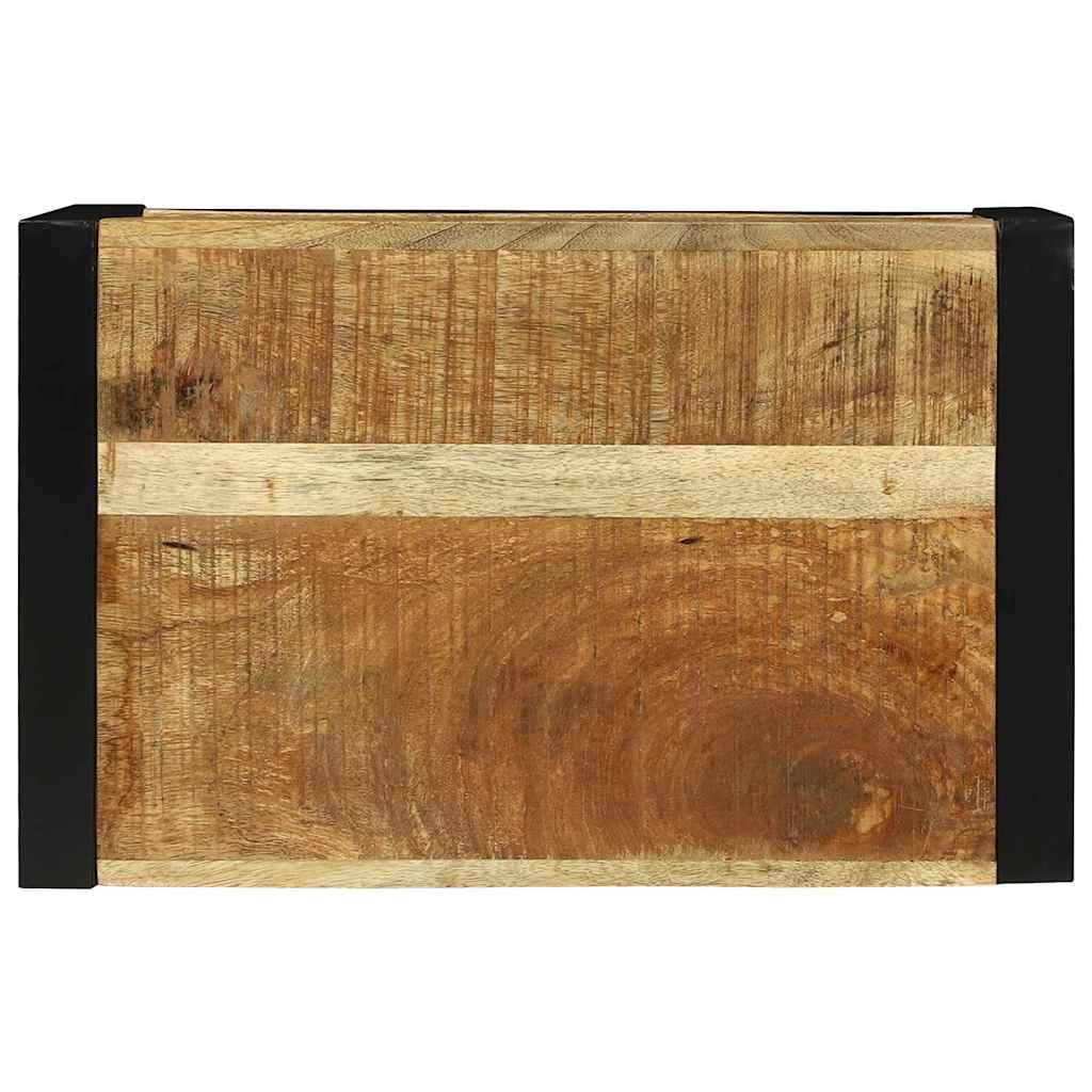 Cubetto da Parete Marrone Legno di mango massello | homemem39