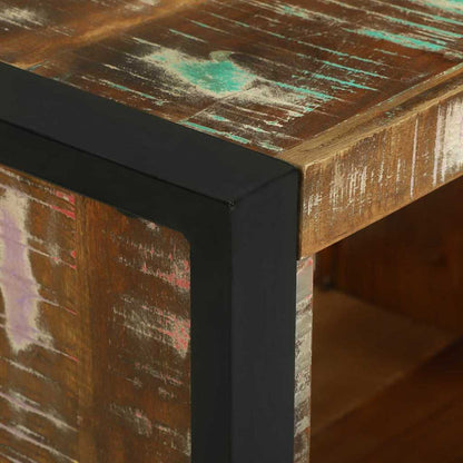 Cubetto da Parete Marrone Legno Recuperato Massello | homemem39