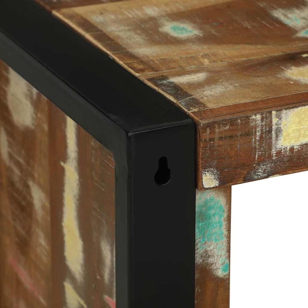 Cubetto da Parete Marrone Legno Recuperato Massello | homemem39