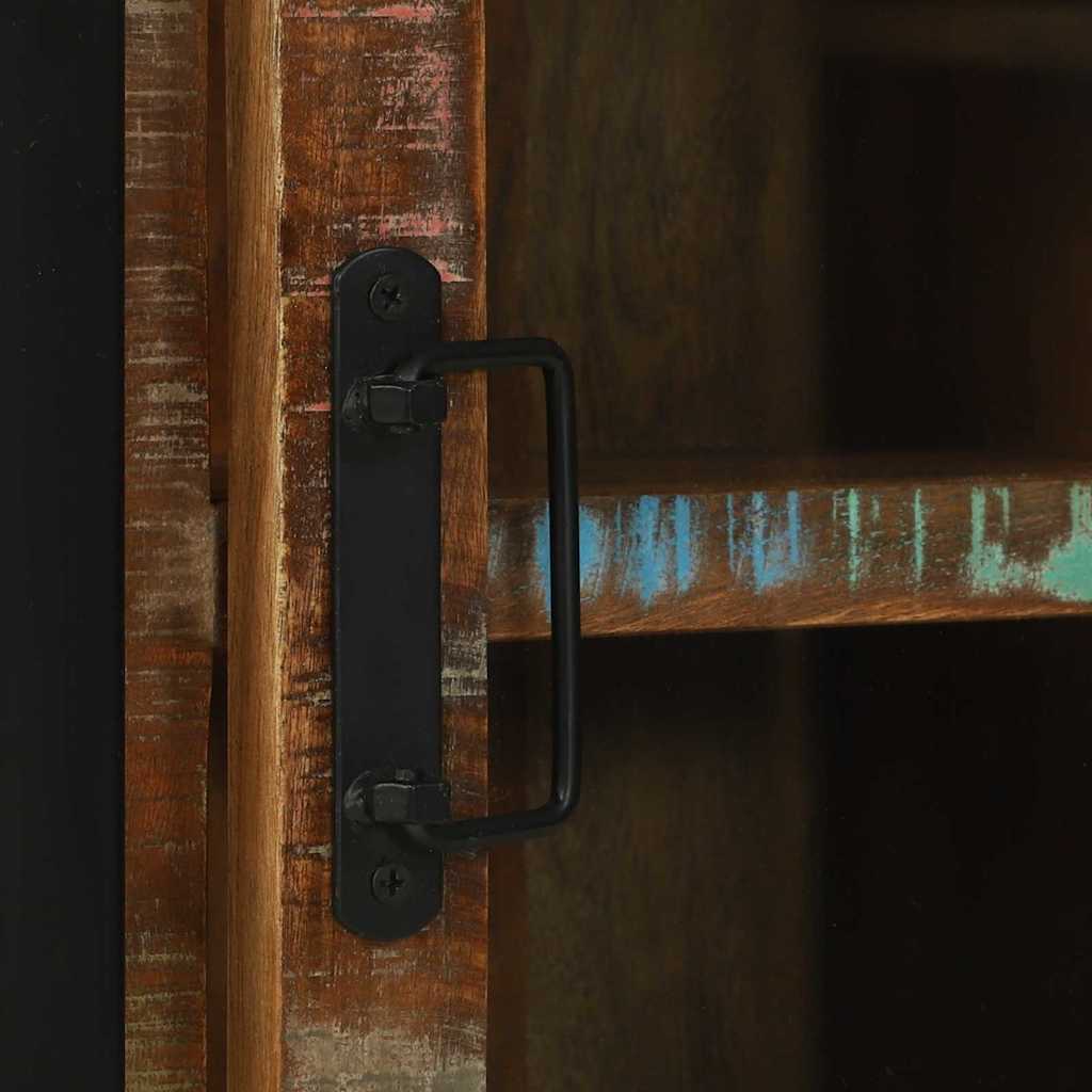 Mobile da Bagno con porta Marrone Legno Recuperato Massello | homemem39