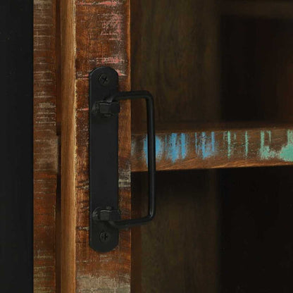 Mobile da Bagno con porta Marrone Legno Recuperato Massello | homemem39