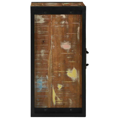 Mobile da Bagno con porta Marrone Legno Recuperato Massello | homemem39