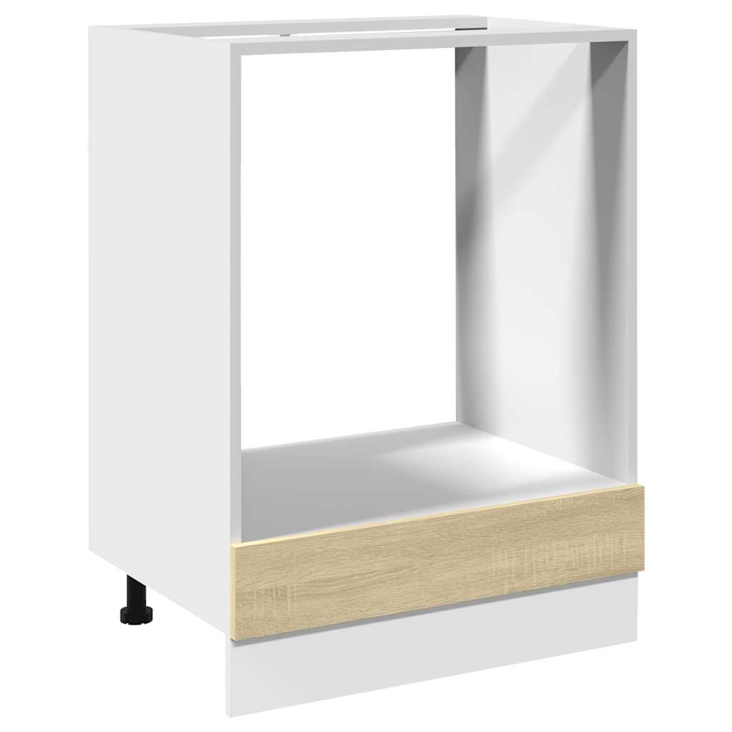 Set Mobili da Cucina 8pz “Lyon” rovere sonoma in Truciolato