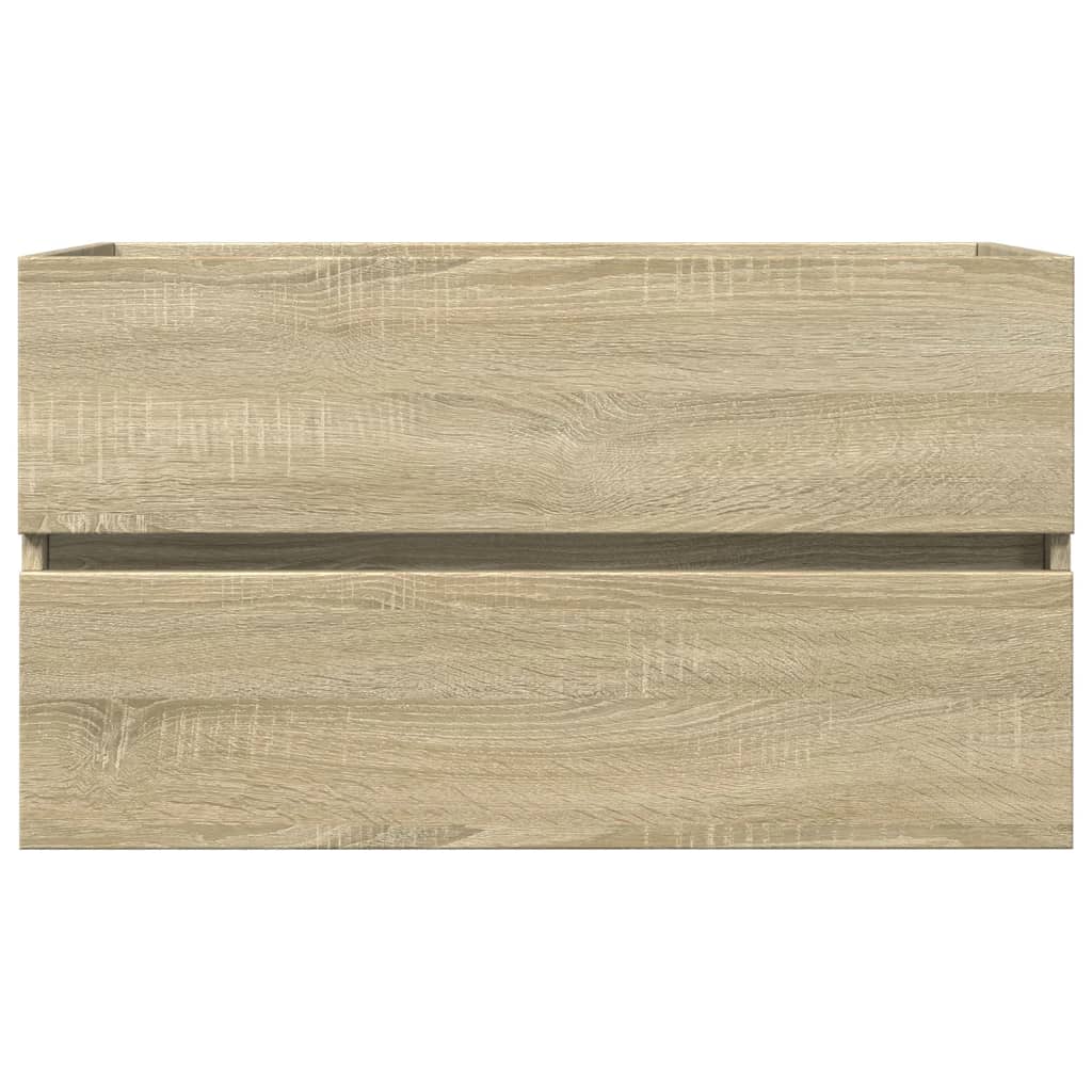 Set Mobili da Bagno 2 pz in Ceramica e Legno Multistrato | homemem39