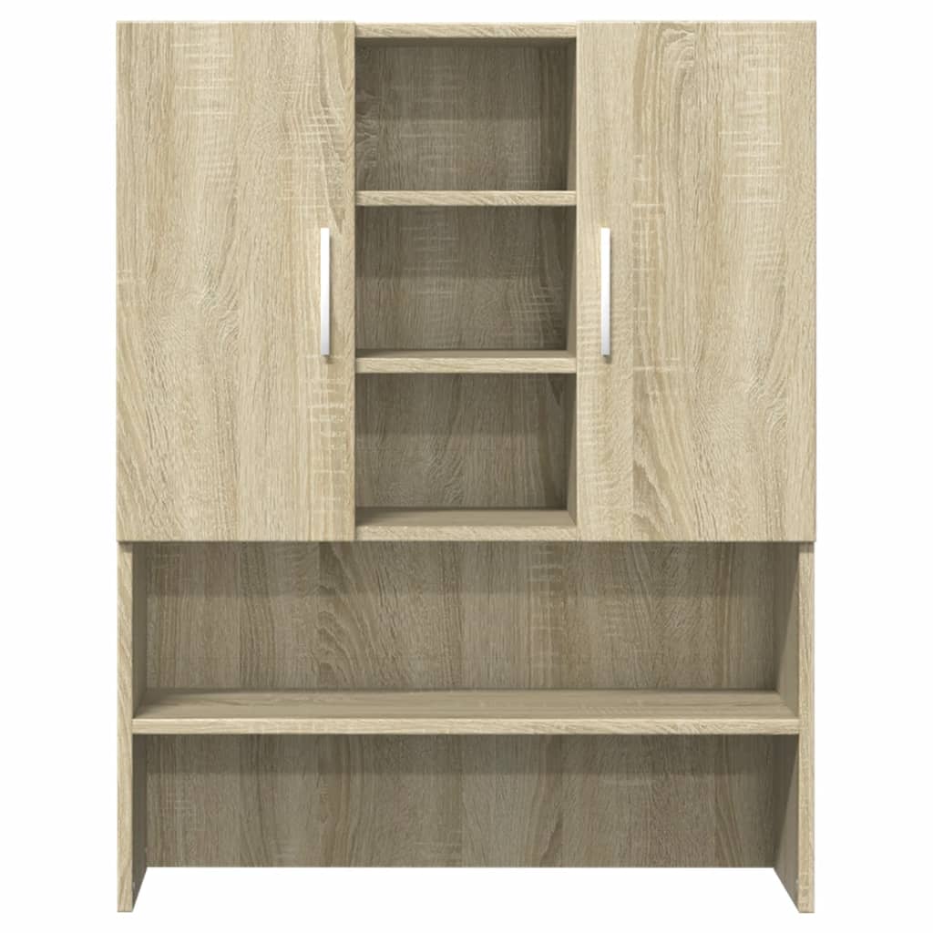 Mobili Lavatrice 2pz Rovere Sonoma in Legno Multistrato | homemem39