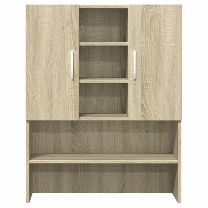 Mobili Lavatrice 2pz Rovere Sonoma in Legno Multistrato | homemem39
